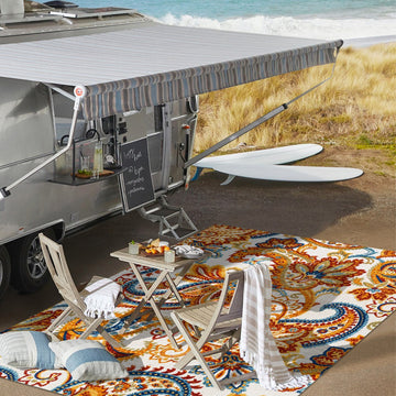 Gordes Paisley High-low Indoor/outdoor Area Rug
